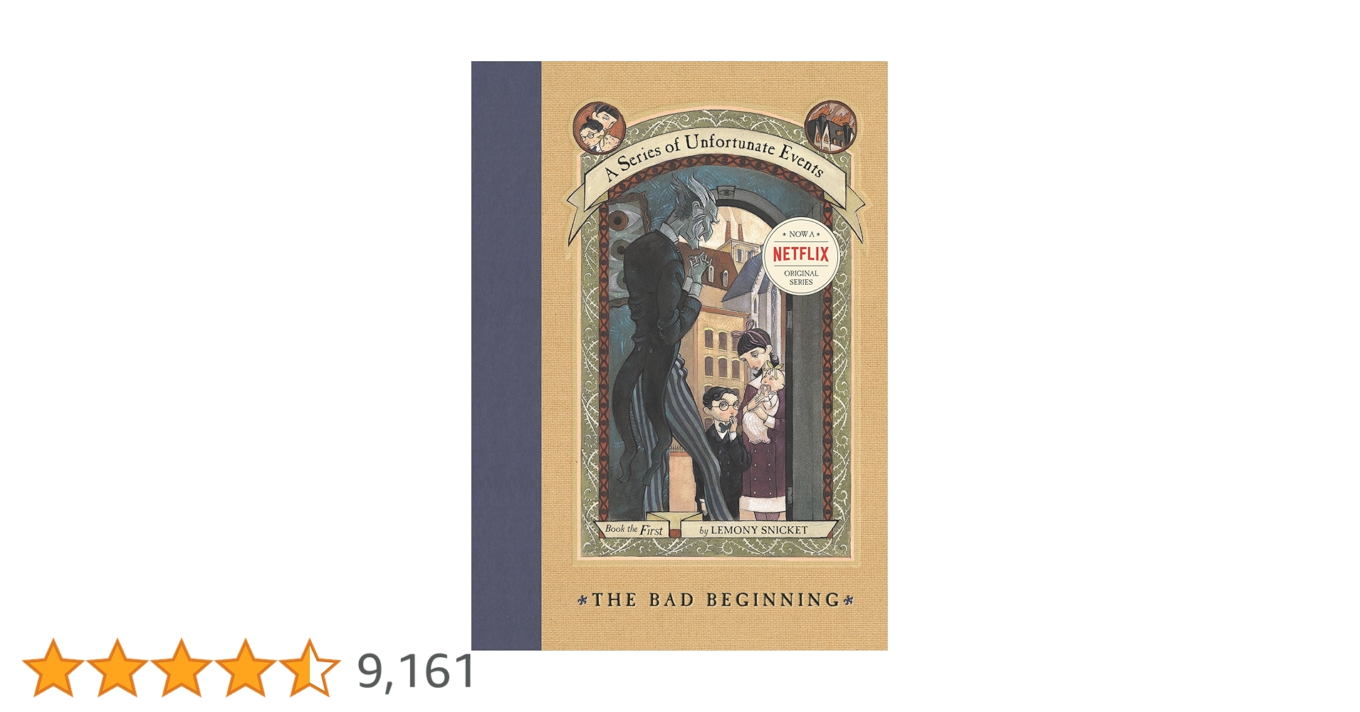 Amazon | A Series of Unfortunate Events #1: The Bad Beginning: A